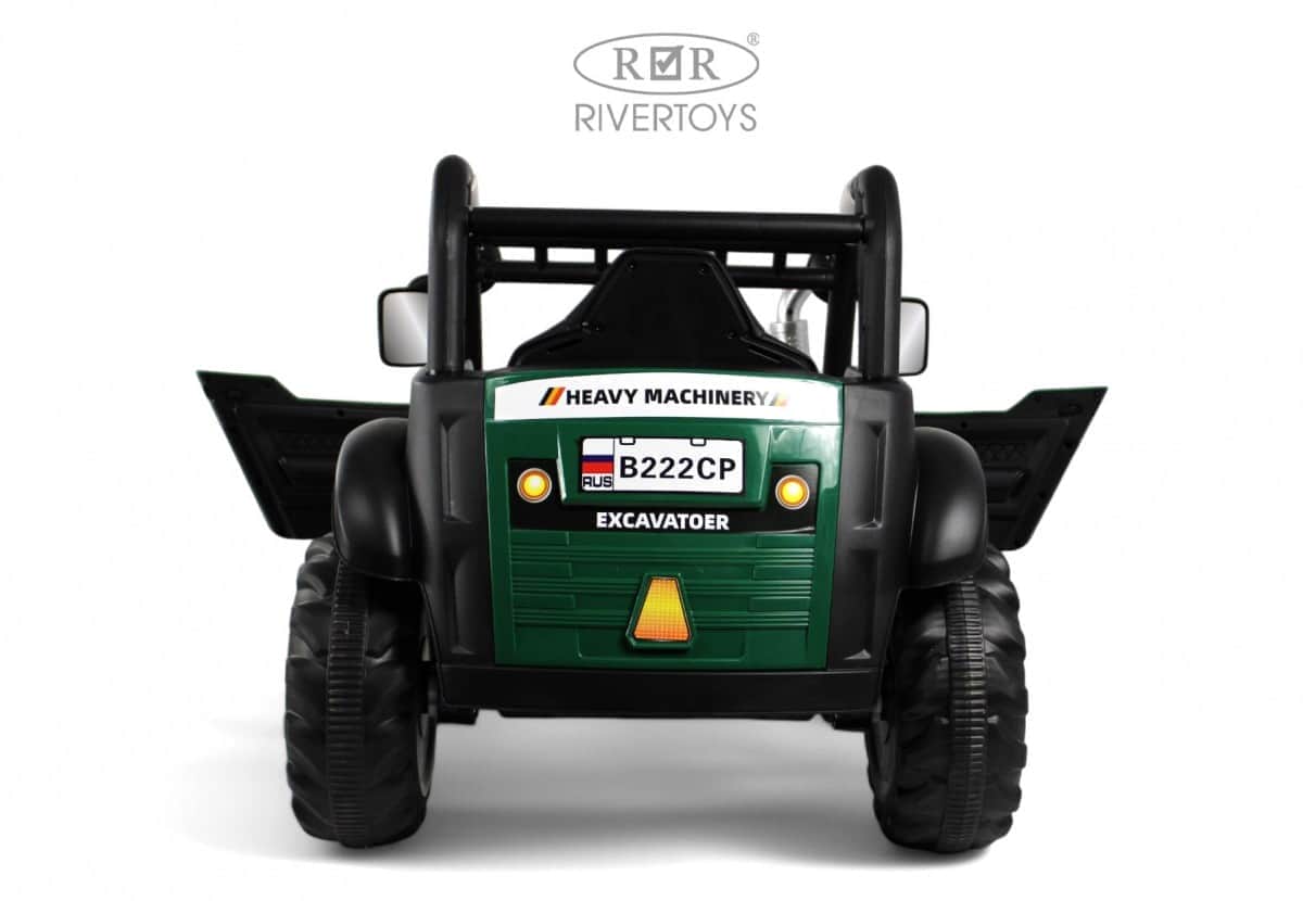 картинка Детский электромобиль B222CP темно-зеленый 