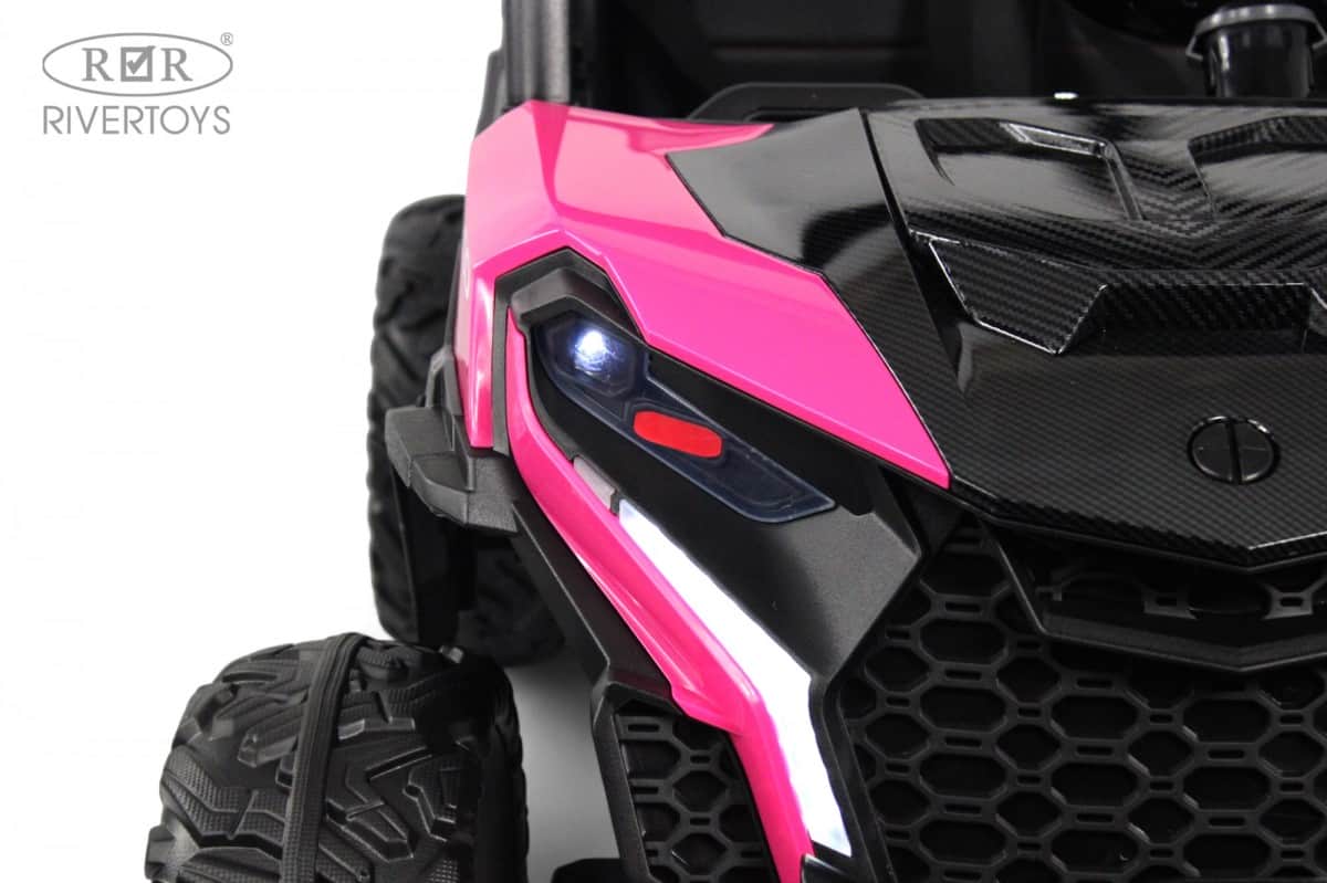 картинка Детский электромобиль K555KK 4WD 24V розовый 