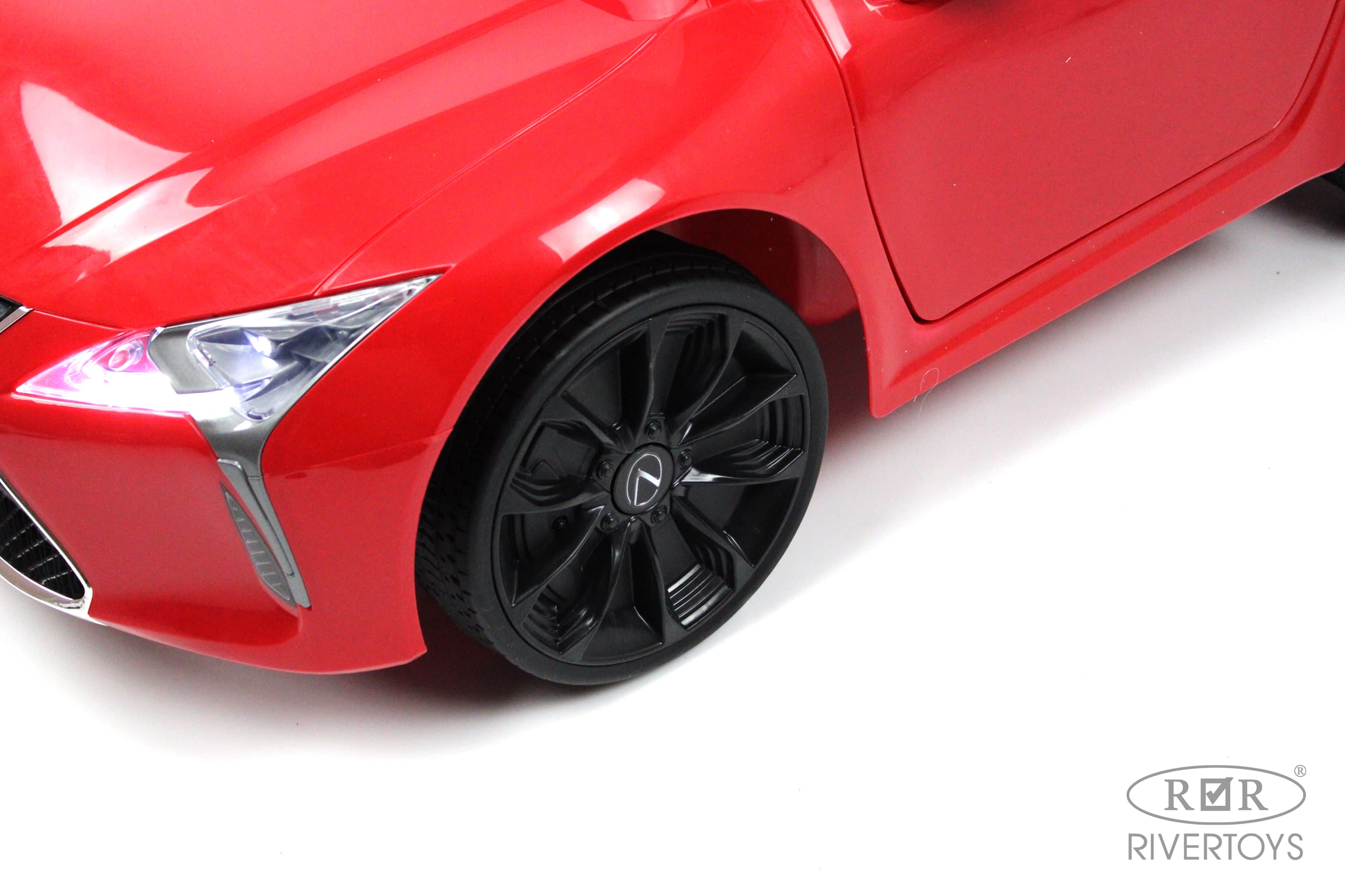 картинка Детский электромобиль Lexus LC 500 (JE1618) красный 