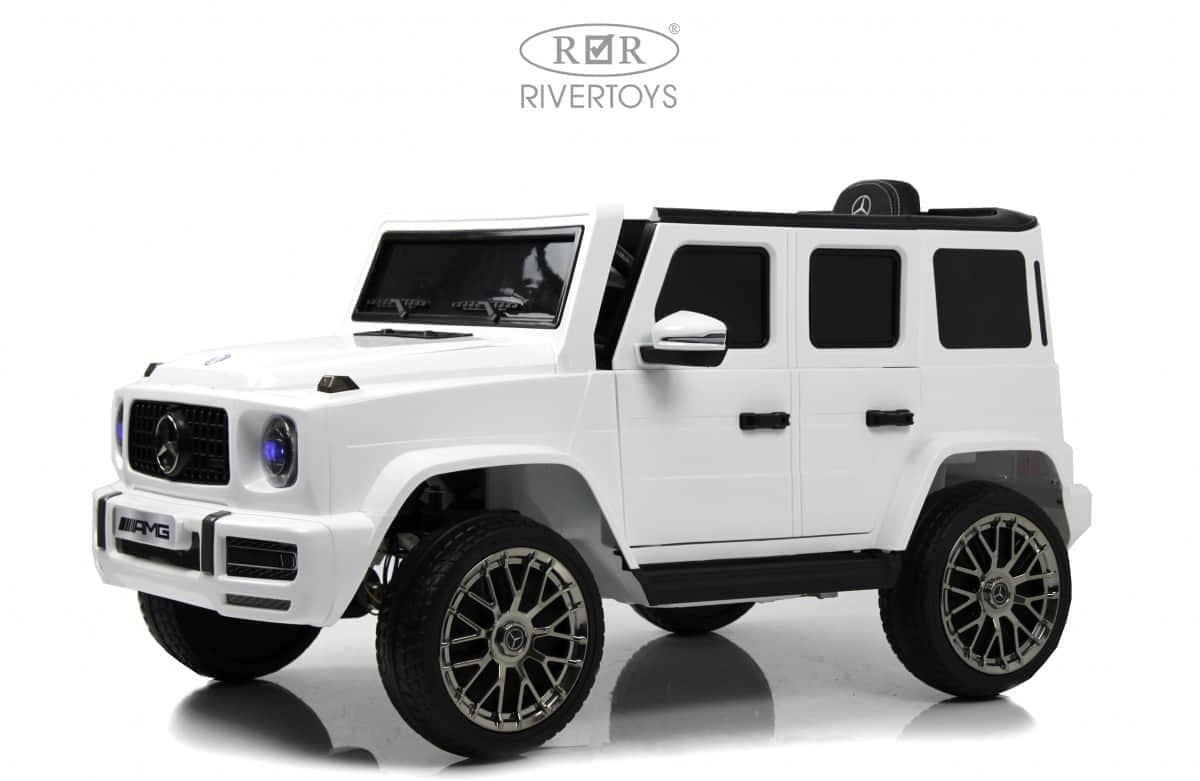 картинка Детский электромобиль Mercedes-AMG G63 4WD (G333GG) белый 