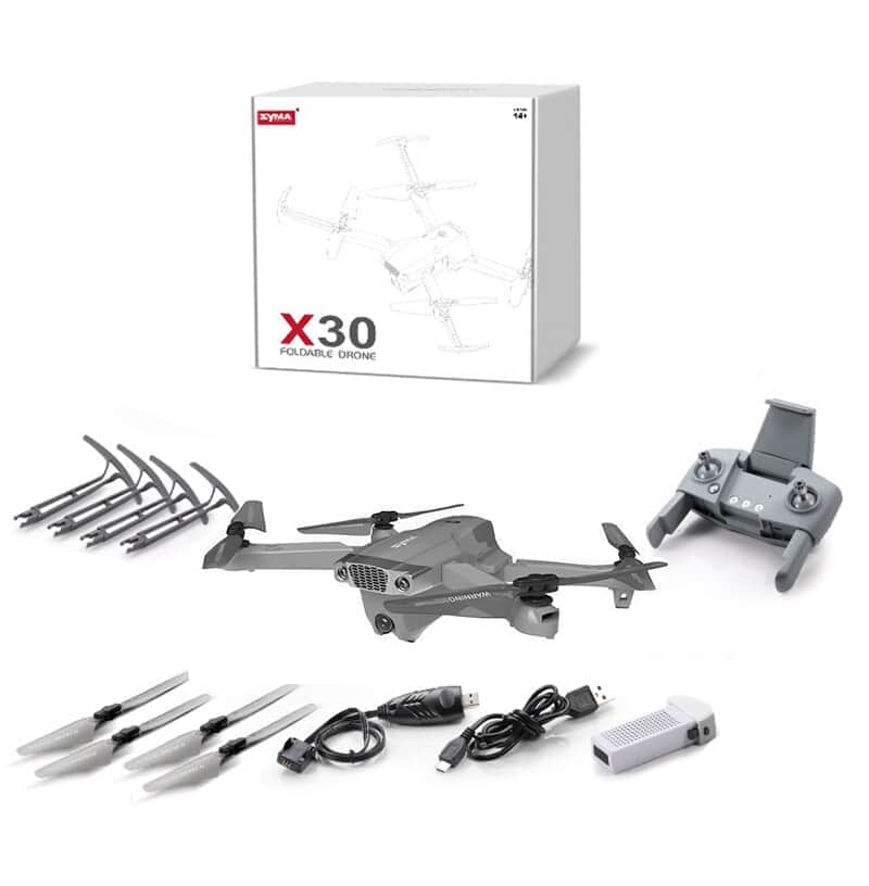 картинка Квадрокоптер Syma X30 с камерой 4K FPV, GPS 2.4G - SYMA-X30 