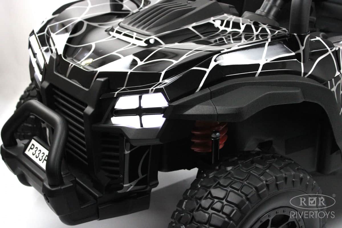 картинка Детский электромобиль P333PP (Buggy) черный Spider 