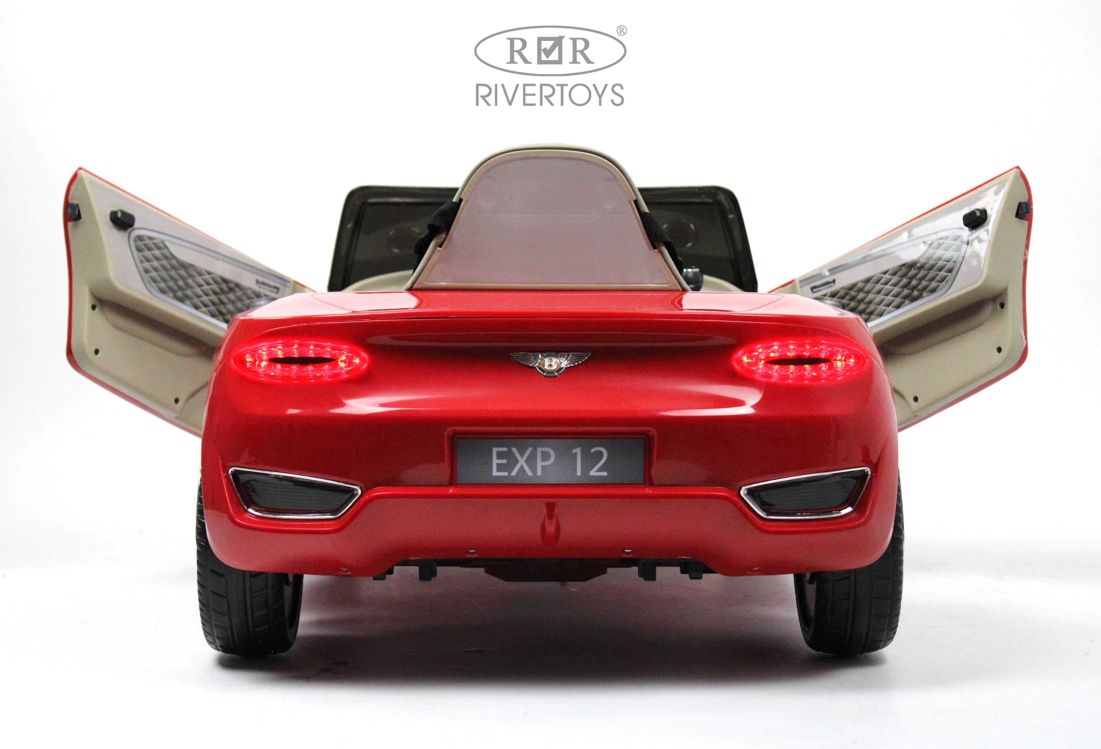 картинка Детский электромобиль Bentley EXP12 (JE1166) красный 