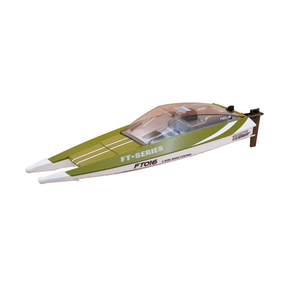 картинка Радиоуправляемый катер Feilun FT016 Racing Boat Green RTR 2.4G - FT016 