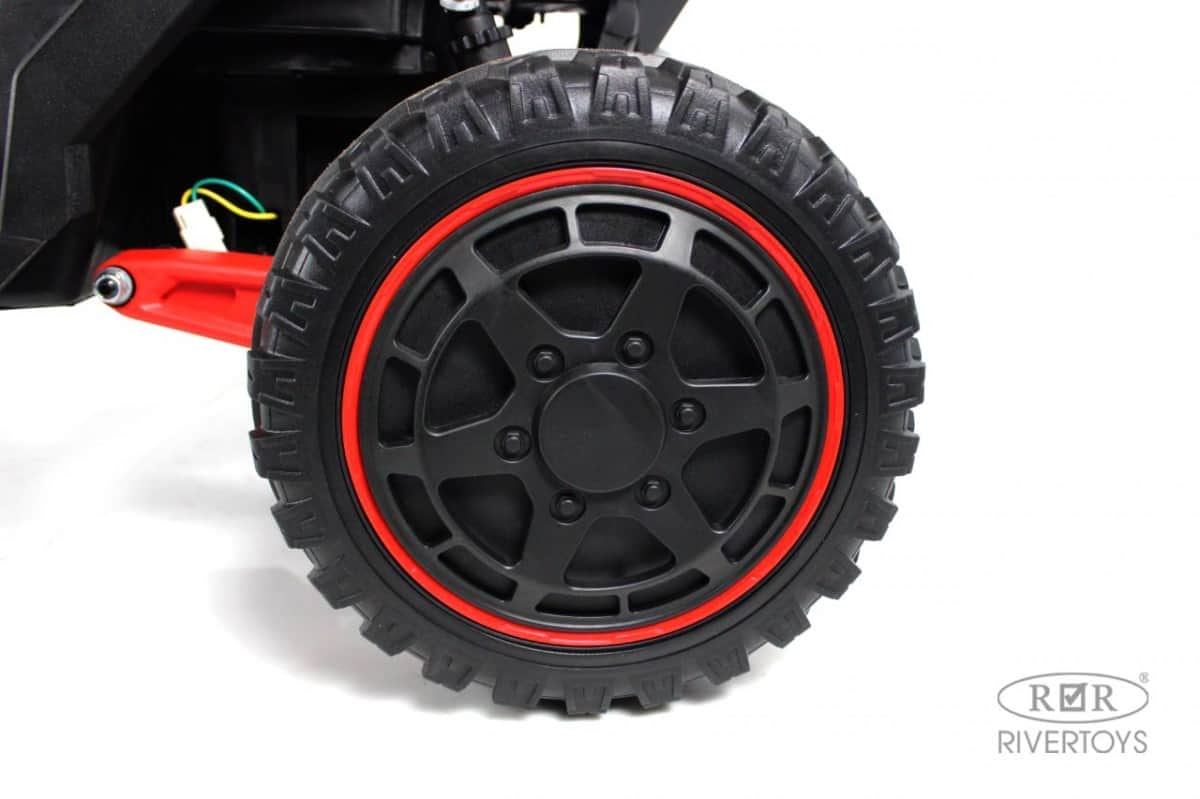 картинка Детский электромобиль Z707ZZ черно-красный 