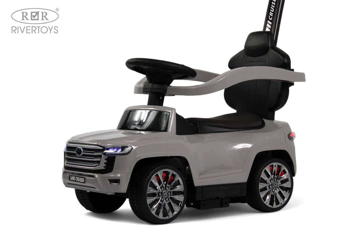 картинка Детский толокар Toyota Land Cruiser 300 Z002ZZ-C серый 
