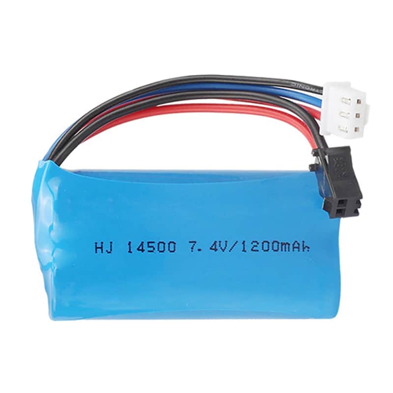 картинка Аккумулятор Li-Ion 7.4v 1200mah YP - HJ-14500 