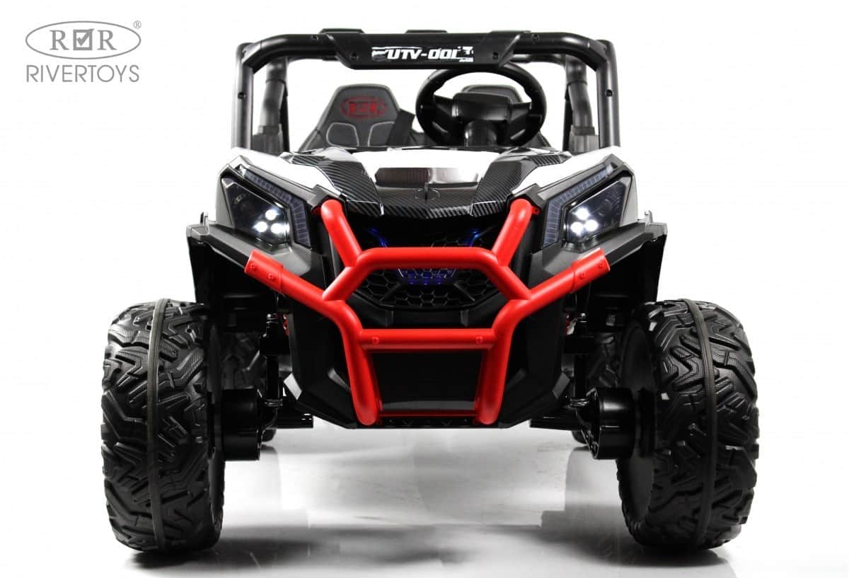 картинка Детский электромобиль K777KK LUX 4WD белый 