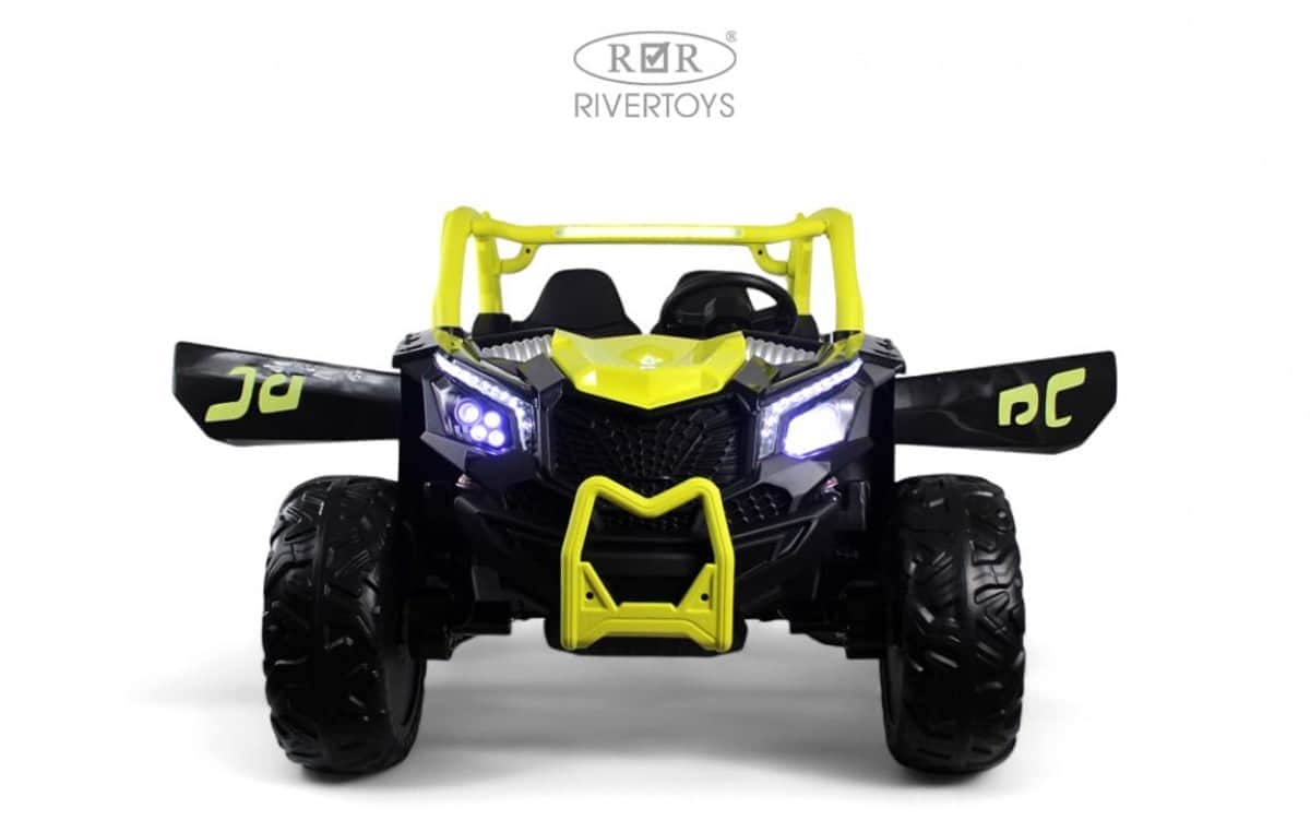 картинка Детский электромобиль X707XX черно-желтый 