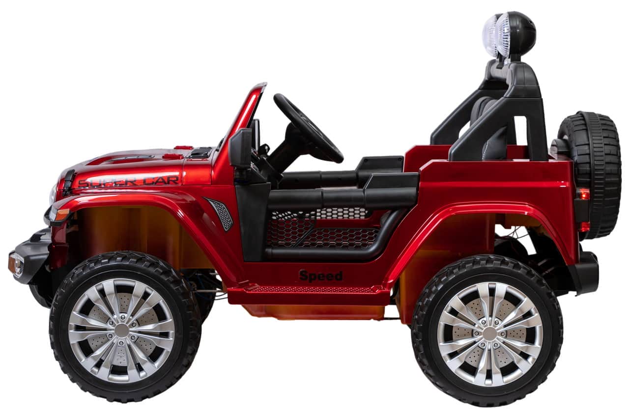 картинка Джип Jeep Rubicon 5016 Красный краска 