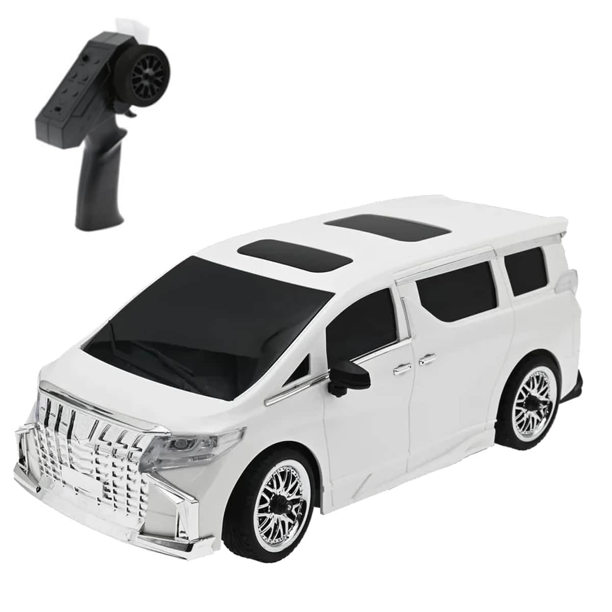 картинка Радиоуправляемая машина для дрифта Alphard 2WD 1:16 (гироскоп, LED подсветка) - MN-68-WHITE 