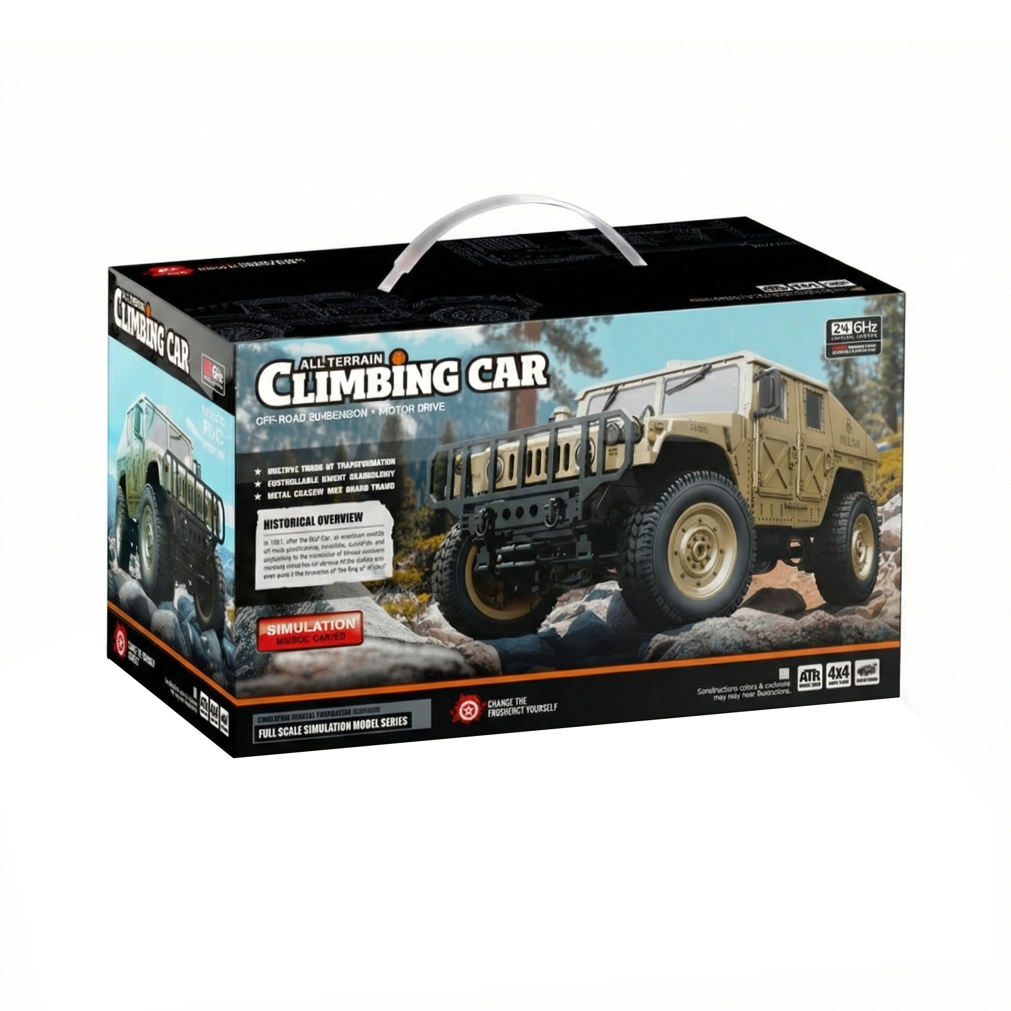 картинка Радиоуправляемая машина Hummer 1:16 - G2069-BLACK 