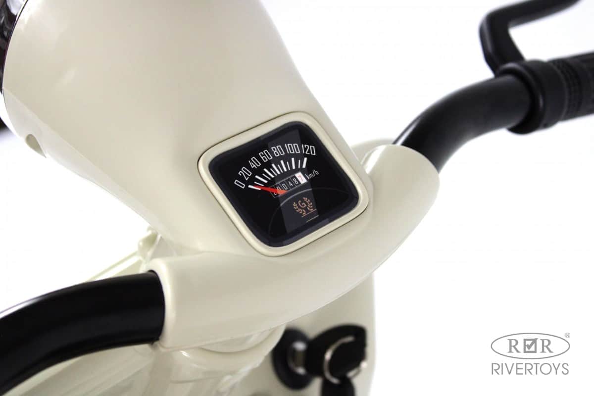 картинка Детский электроскутер VESPA (M888MM) серый 