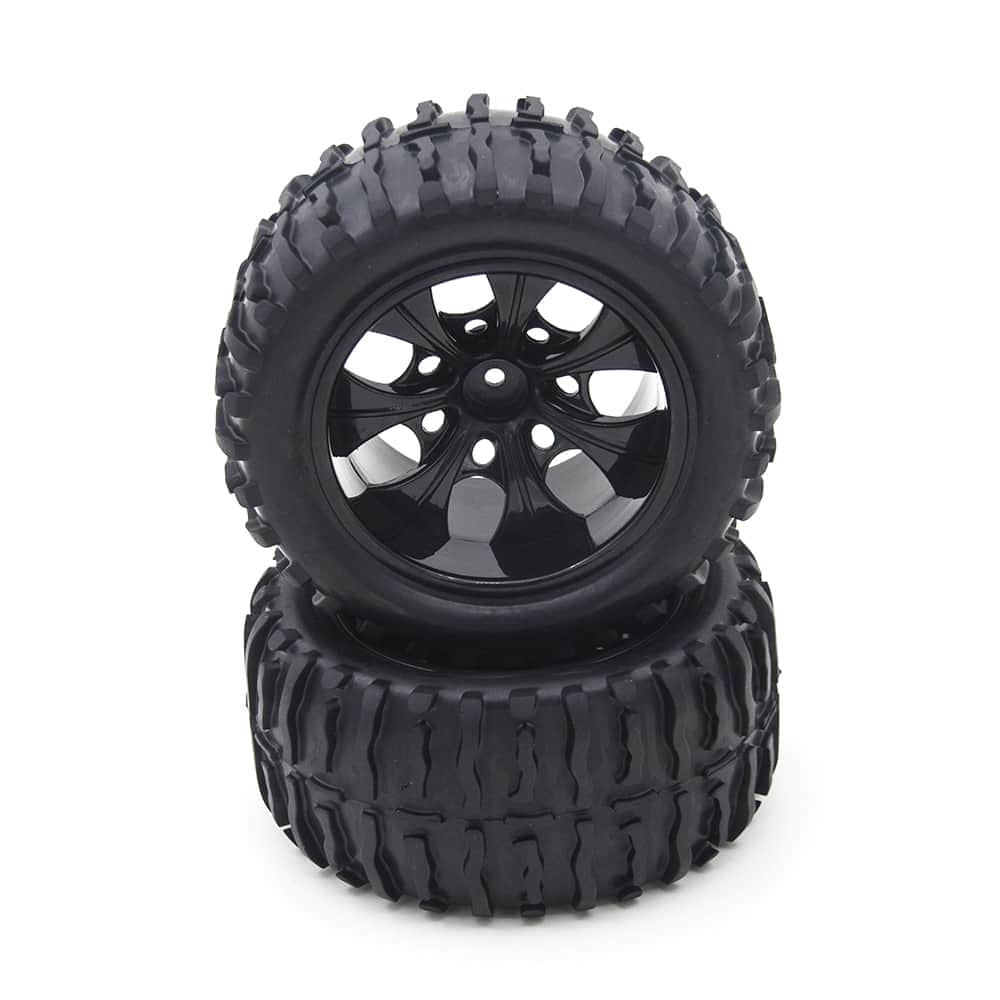 картинка Комплект колес HSP в сборе (08008N+08009) - HSP08010N-Black 