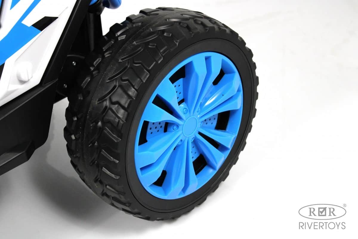 картинка Детский электромобиль F888FF-A 4WD синий 