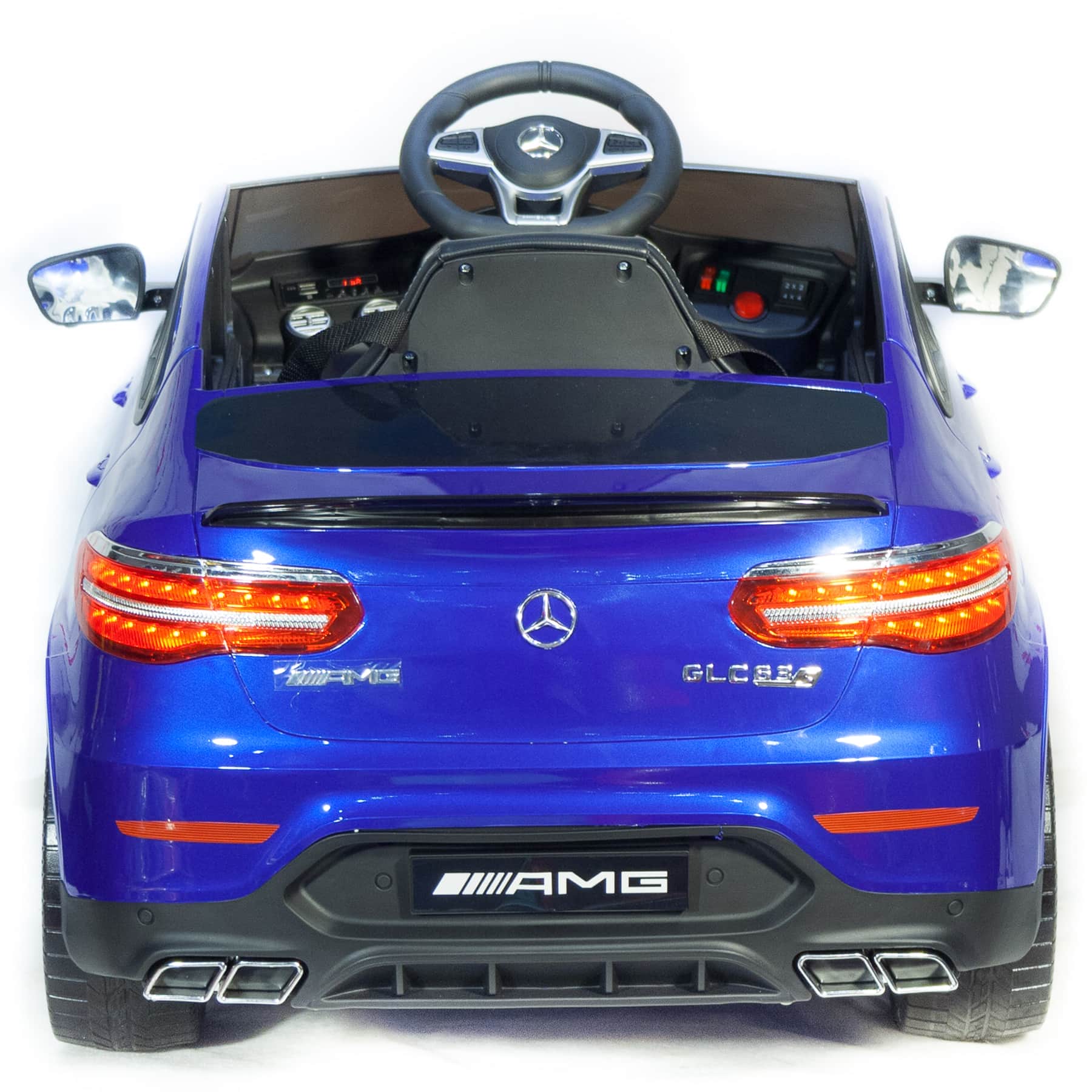 картинка Джип Mercedes Benz GLC 63S Coupe Синий краска 