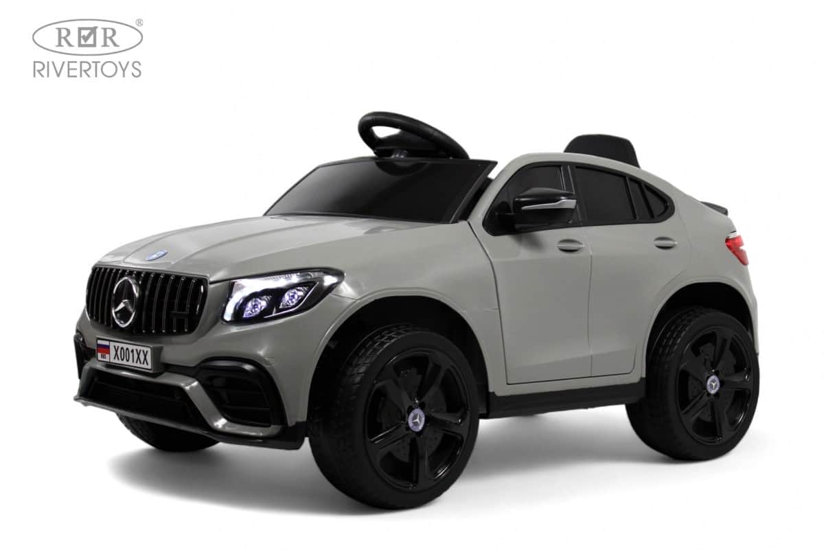 картинка Детский электромобиль X001XX серый 