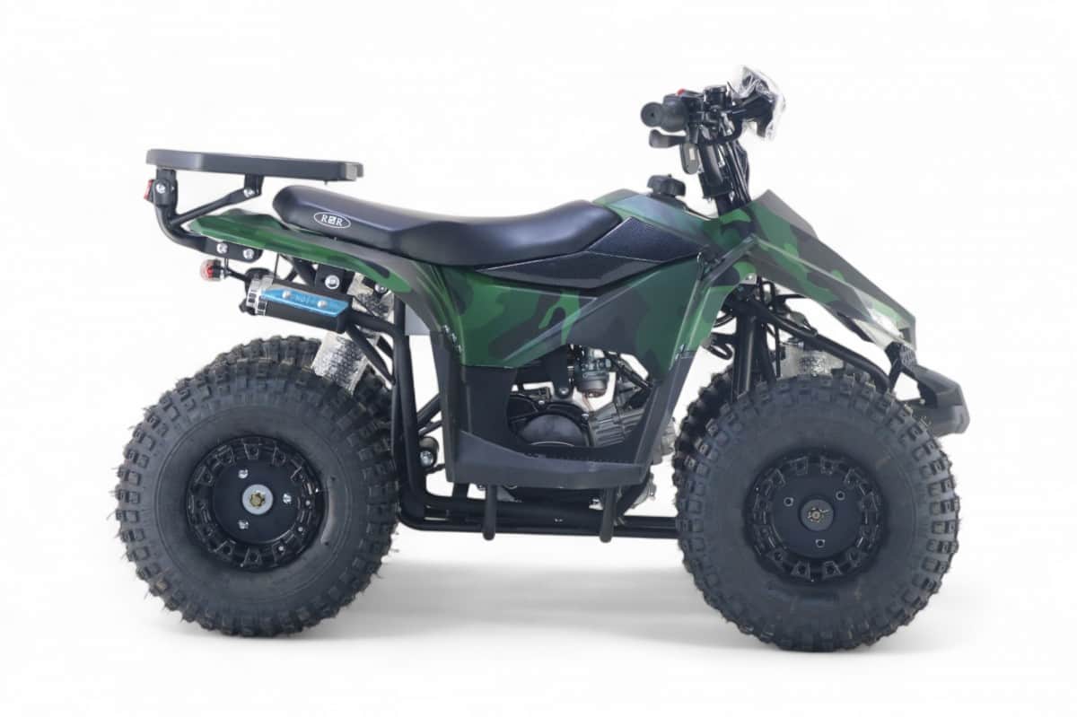 картинка Детский квадроцикл LEON 49CC зеленый камуфляж 
