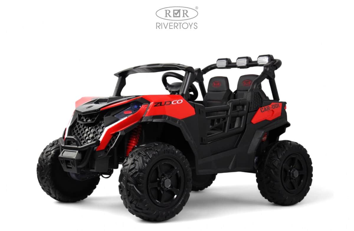 картинка Детский электромобиль K555KK 4WD 24V красный 