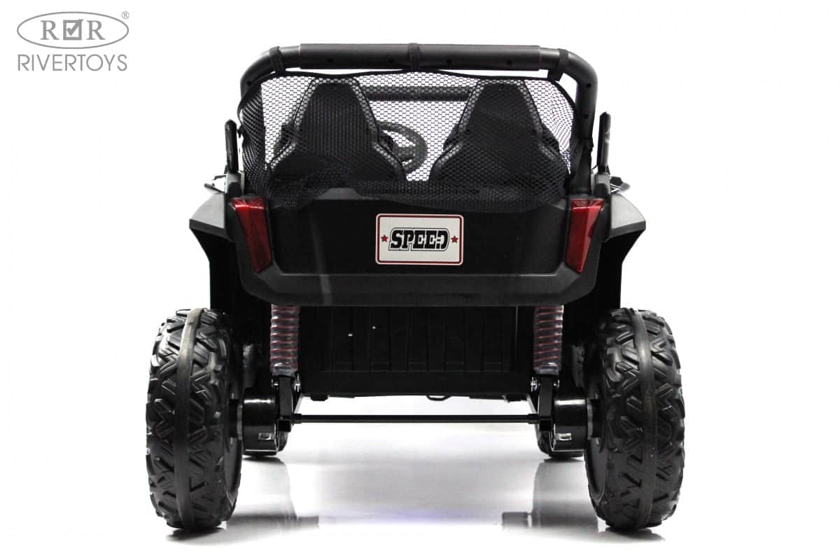 картинка Детский электромобиль T777TT 4WD черный Spider 