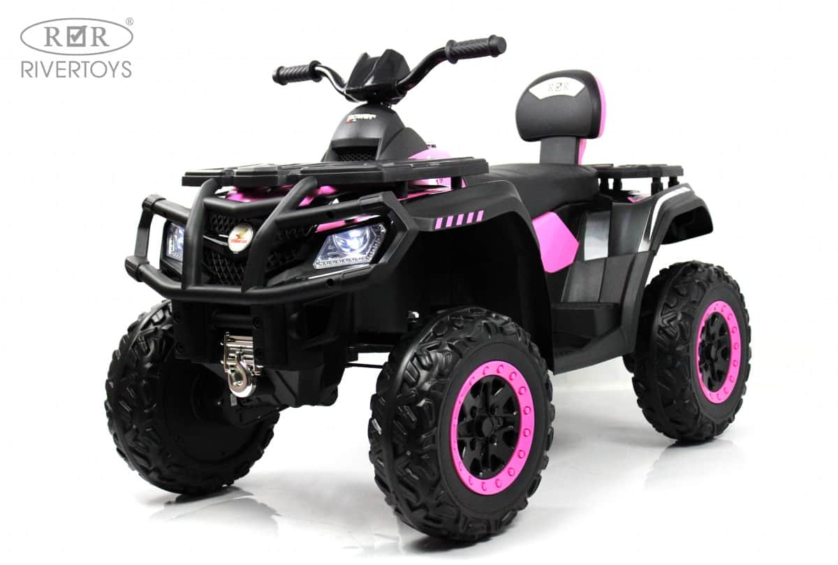 картинка Детский электроквадроцикл T001TT 4WD розовый 