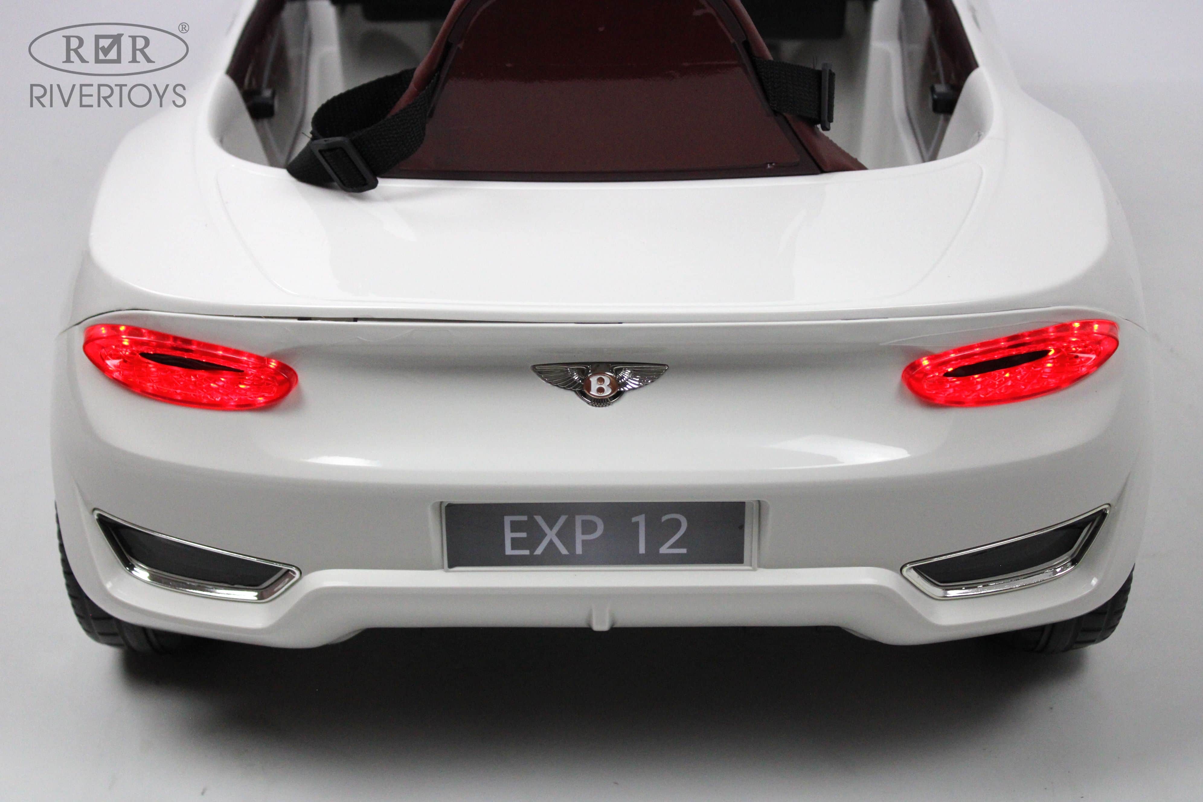 картинка Детский электромобиль Bentley EXP12 (JE1166) белый 