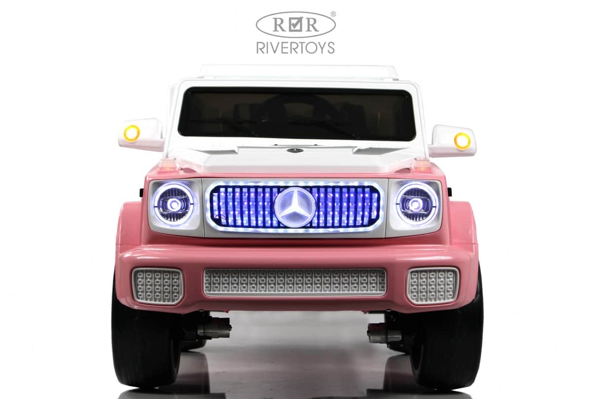 картинка Детский электромобиль Mercedes-Benz EQG (E222EE) розовый 
