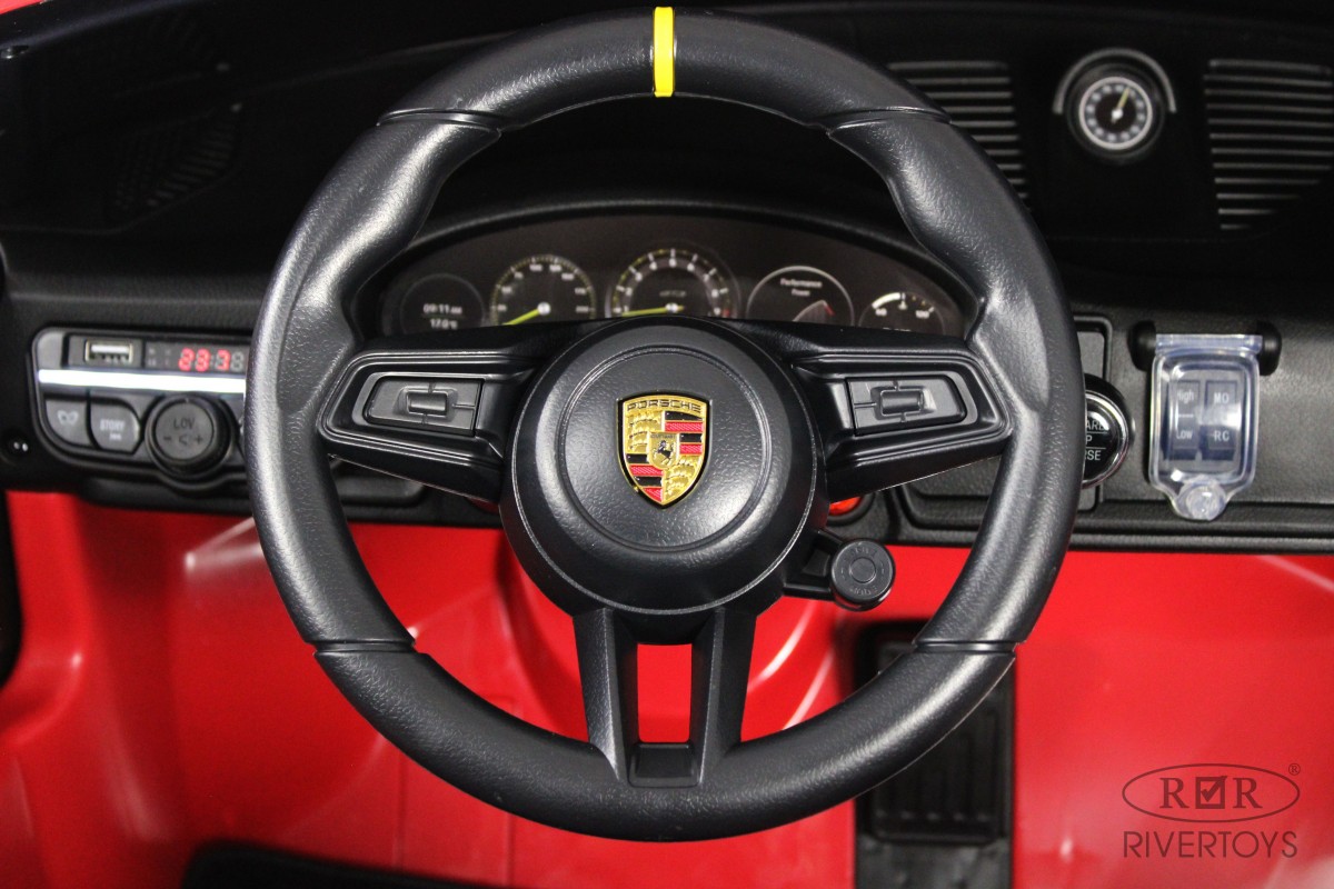 картинка Детский электромобиль Porsche 911 GT3 (Y911YY) красный 