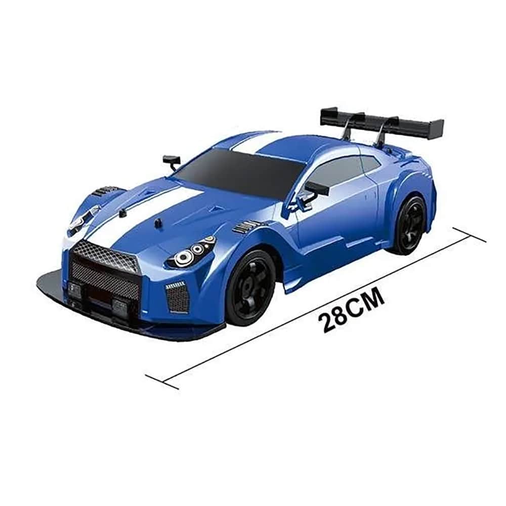 картинка Радиоуправляемая машина для дрифта HB Nissan GTR (4WD, свет, пар, акб, 1:16) - SC16A02-1 