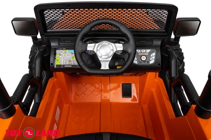 картинка Джип Jeep 12V 4х4 JC666 Оранжевый 