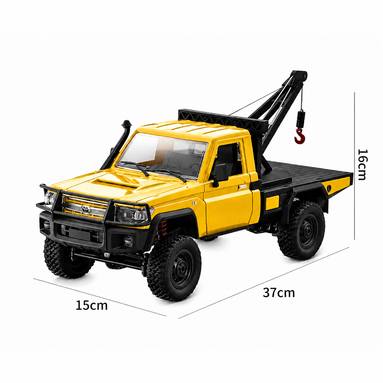 картинка Радиоуправляемый внедорожник Land Cruiser - MN-82T-YELLOW 