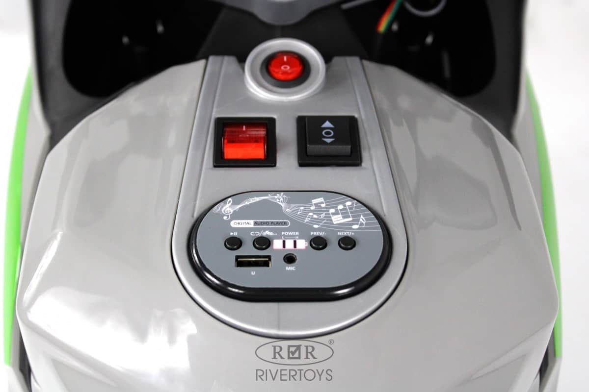 картинка Детский электромотоцикл C005MC серый 