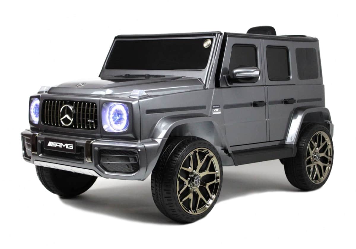 картинка Детский электромобиль Mercedes-Benz G63 (T999TT) серый глянец 