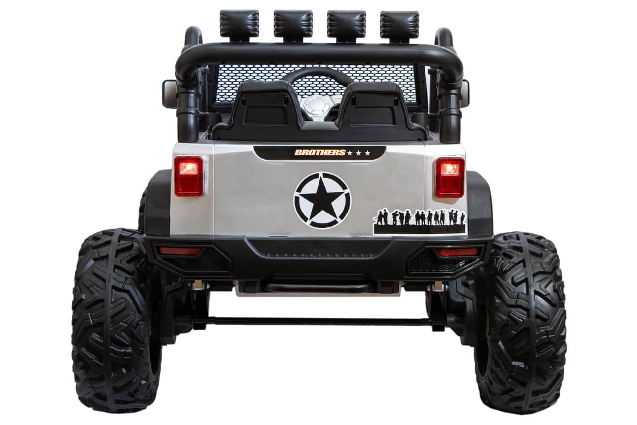 картинка Джип Jeep 24V JC666 Серебро краска 