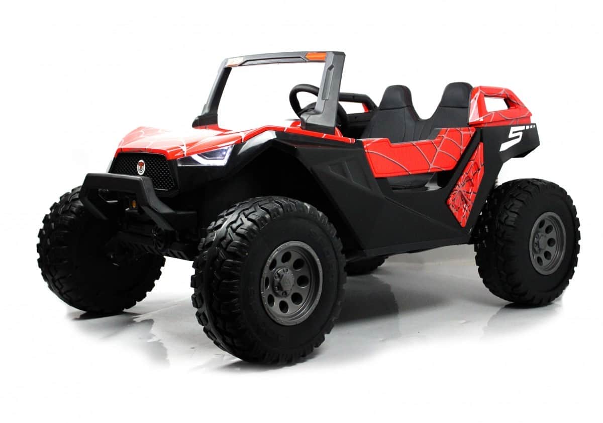 картинка Детский электромобиль A707AA LUX 4WD красный Spider 