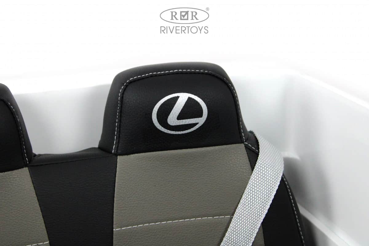 картинка Детский электромобиль Lexus 570 (E555EE) белый 