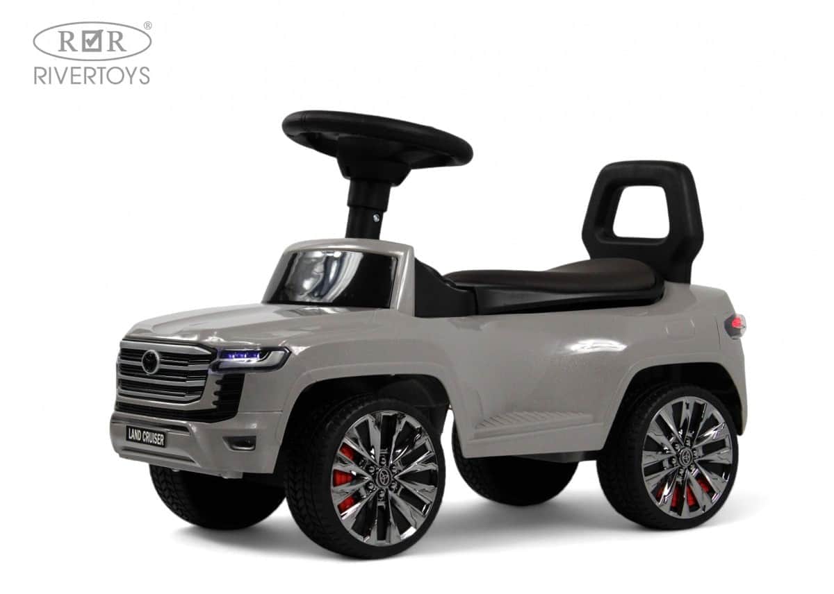 картинка Детский толокар Toyota Land Cruiser 300 Z002ZZ-D серый 