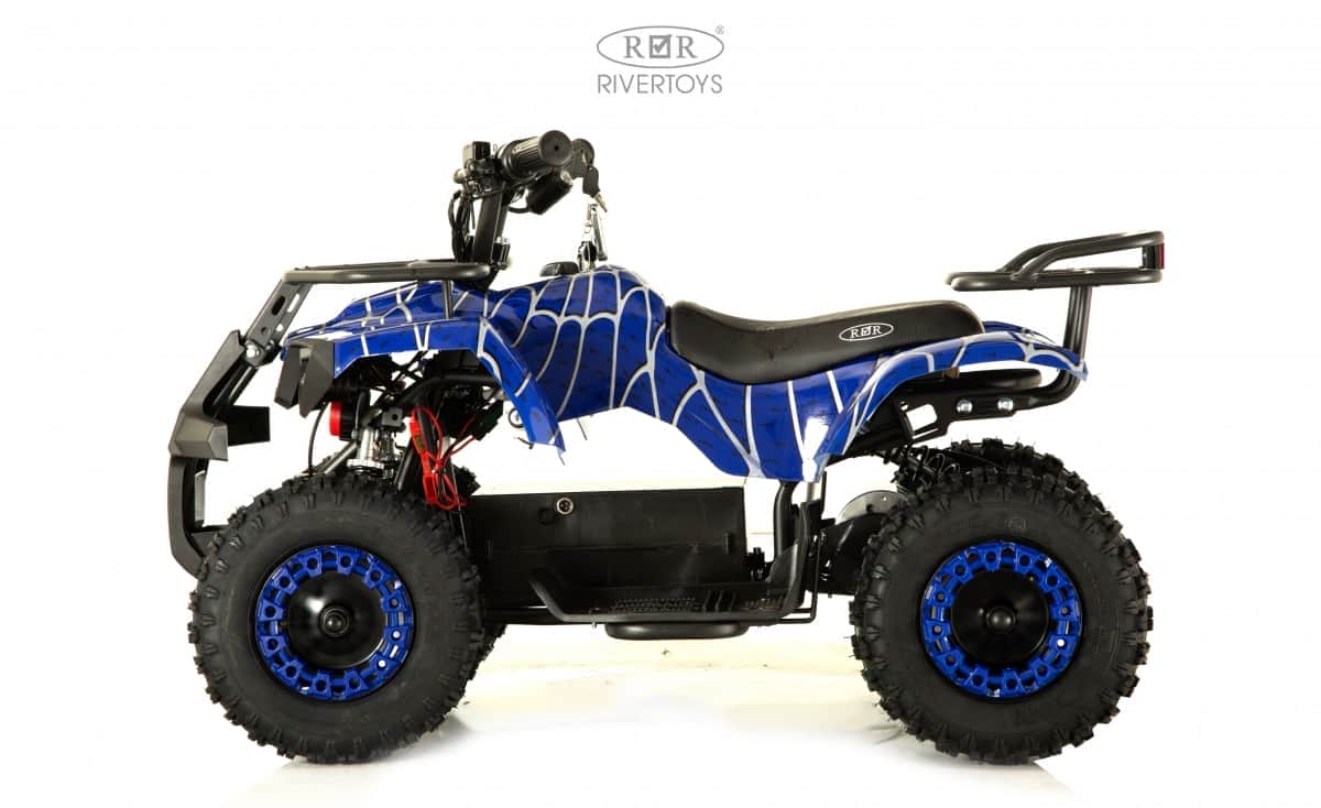 картинка Детский электроквадроцикл TIKI синий Spider 