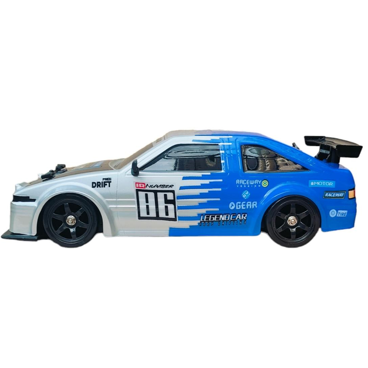 картинка Радиоуправляемая машина для дрифта HB Toyota AE86 (4WD, свет, пар, акб, 1:16) - SC16A07-1 