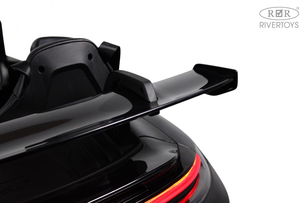 картинка Детский электромобиль Porsche 911 GT3 (Y911YY) черный глянец 