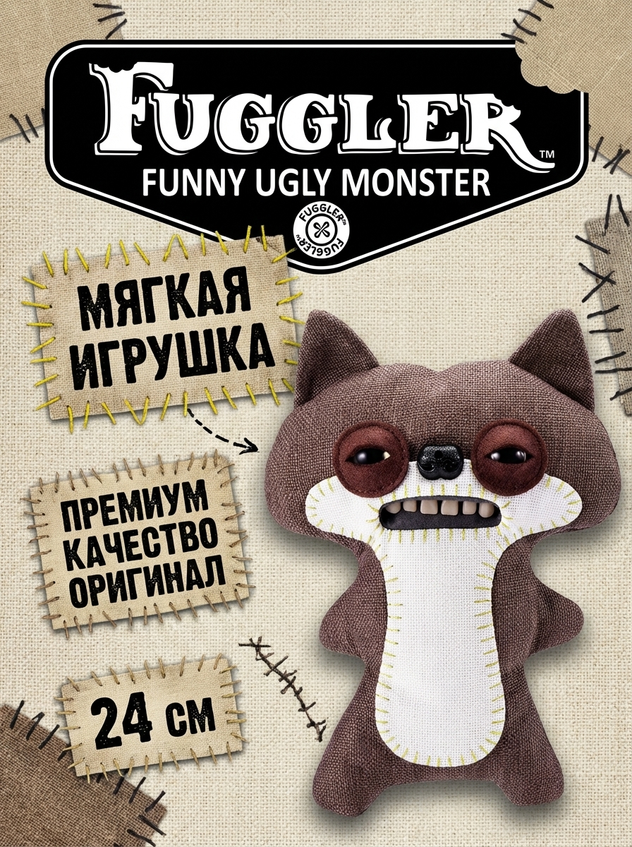 картинка Мягкая игрушка FUGGLER Утекайко - 15728D 
