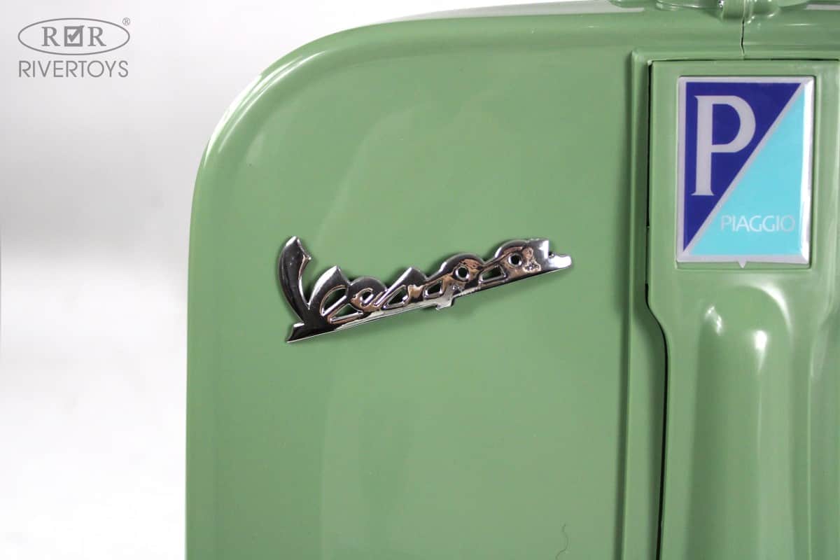 картинка Детский электроскутер VESPA (M888MM) зеленый 