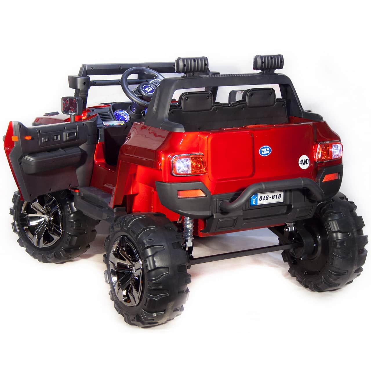 картинка Джип Jeep Big QLS 618 Бордо краска 