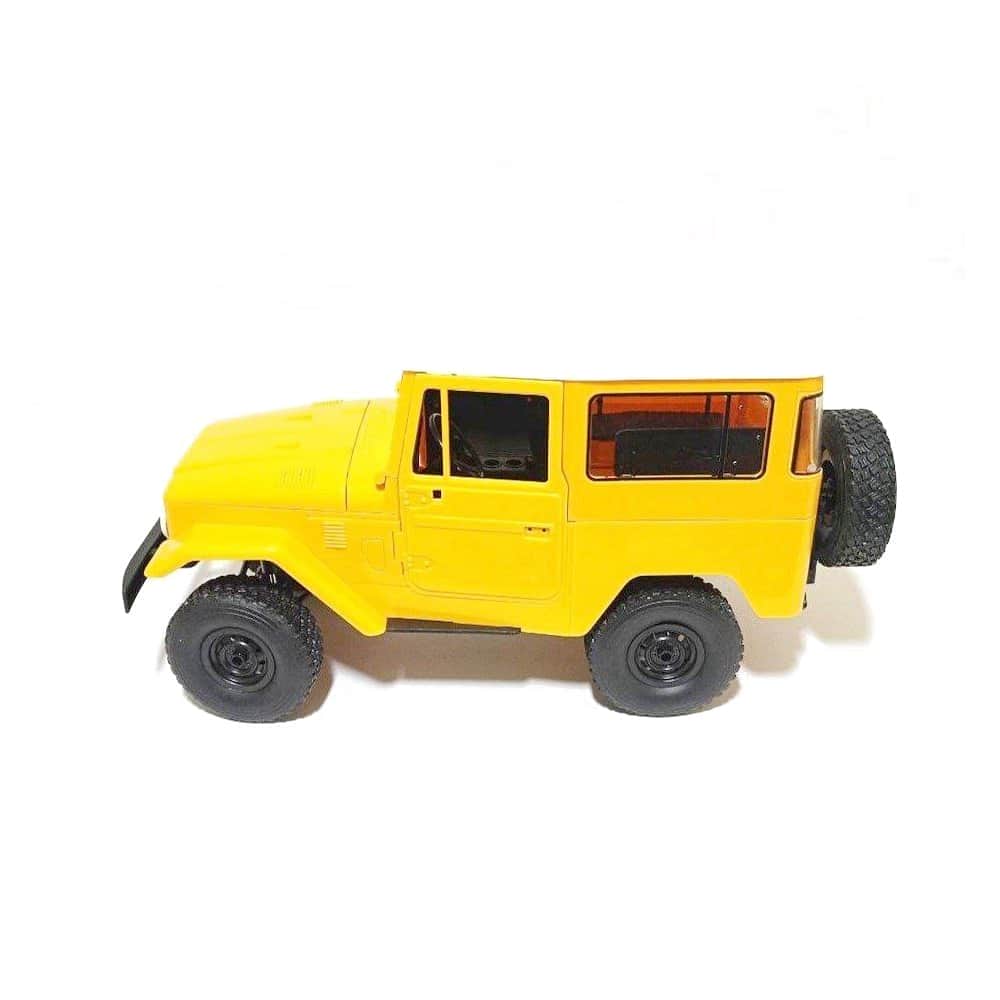картинка Радиоуправляемый внедорожник WPL Toyota FJ40 желтый 4WD масштаб 1:16 2.4G - WPLC-34-YELLOW 