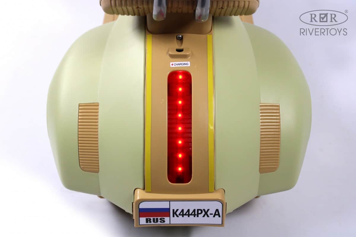 картинка Детский электроскутер K444PX-A зеленый 