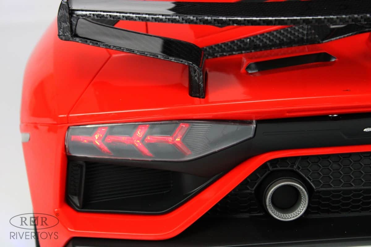 картинка Детский электромобиль Lamborghini Aventador SVJ (A333MP) красный 