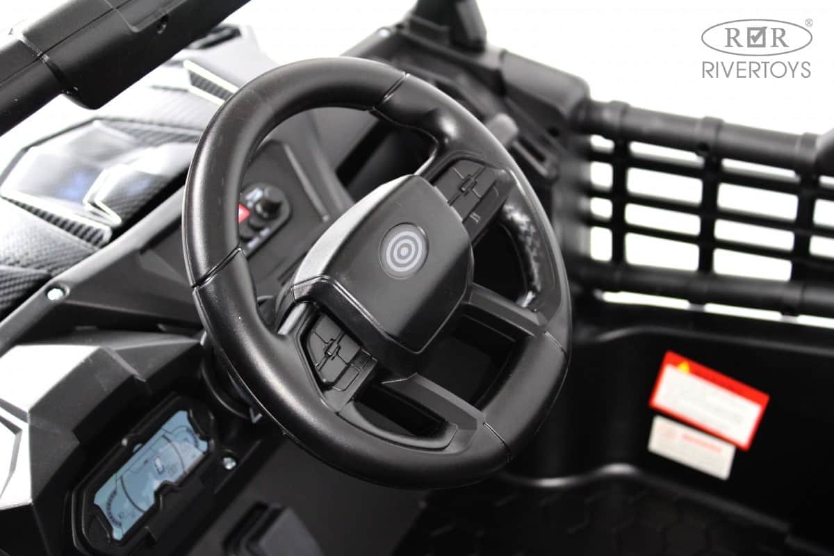 картинка Детский электромобиль K777KK LUX 4WD белый 
