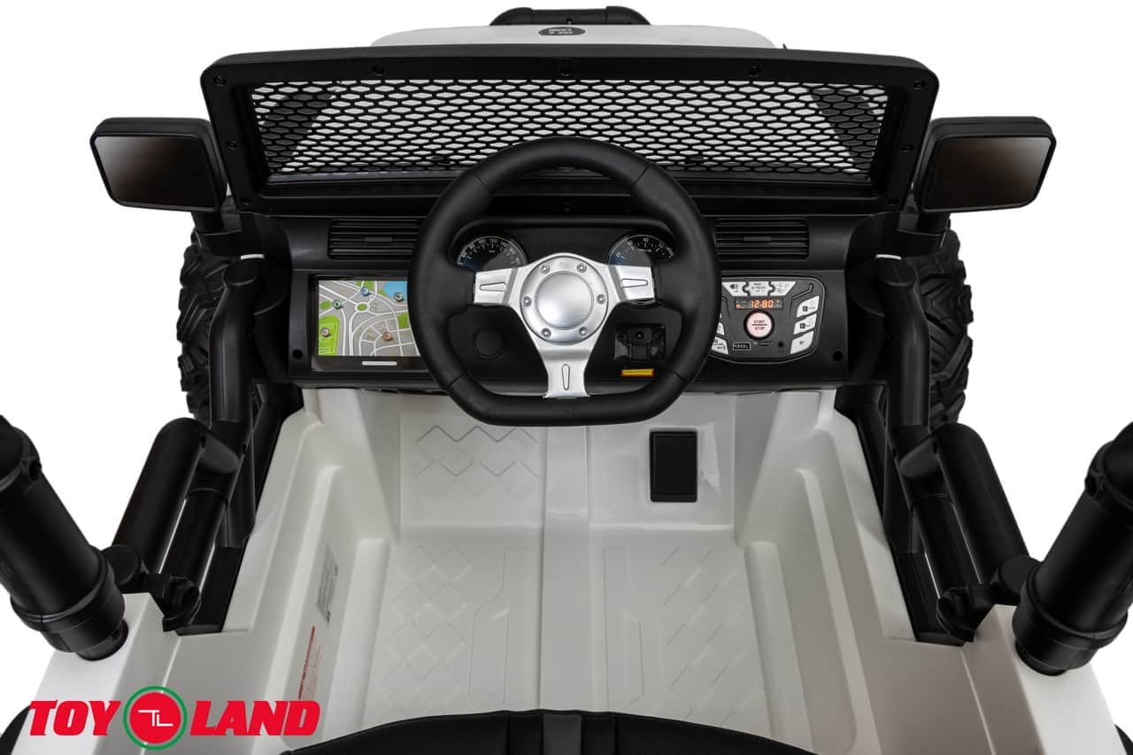 картинка Джип Jeep 12V 4х4 JC666 Белый 