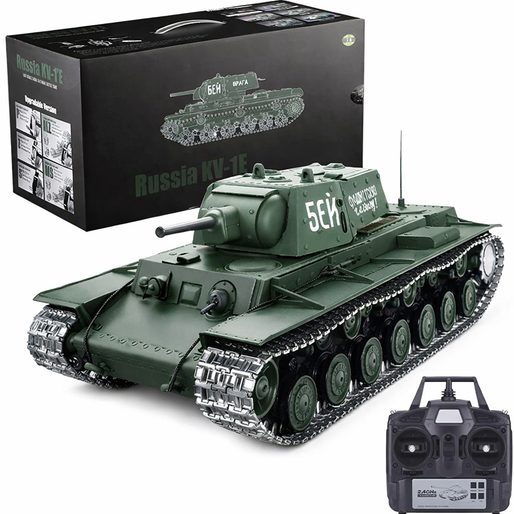 картинка Радиоуправляемый танк Heng Long KV-1 PRO V7.0 масштаб 1:16 - 3878-1PRO V7.0 