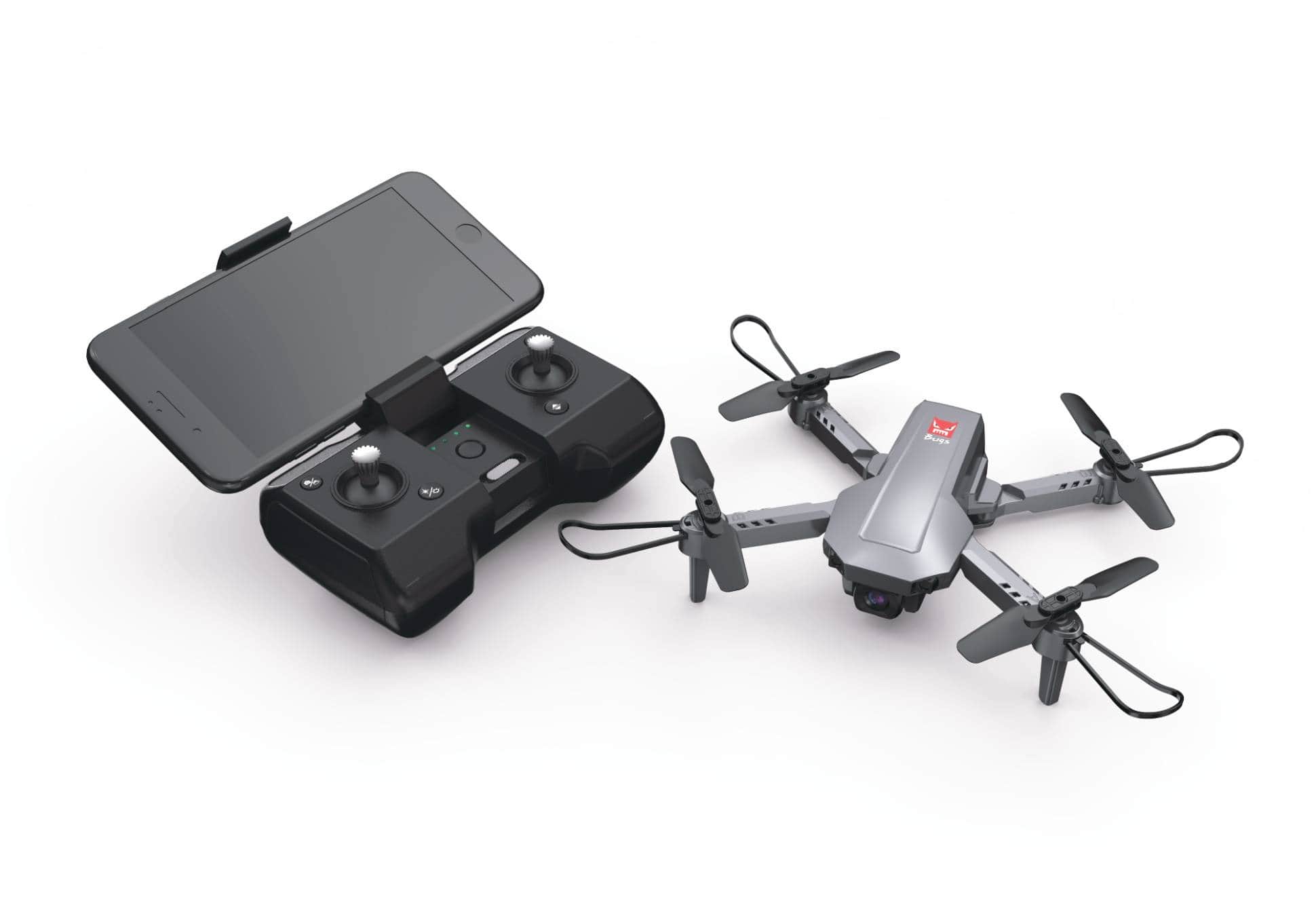 картинка Радиоуправляемый квадрокоптер с сумкой MJX V1 4K/1080P WiFi FPV 2 АКБ 2.4G - MJX-V1-BAG-COMBO 